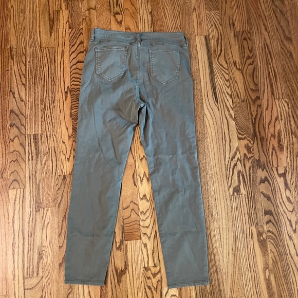 Buffalo David Bitton Jeans sz 10 Havana High Rise Soft Stretch Ankle green‎ - Picture 2 of 7